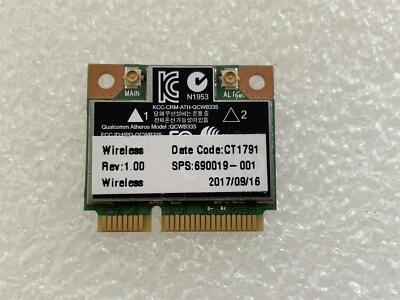 Für HP 690019-001 Qualcomm Atheros QCWB335 Internet Wi-Fi WLAN Wireless card Neu