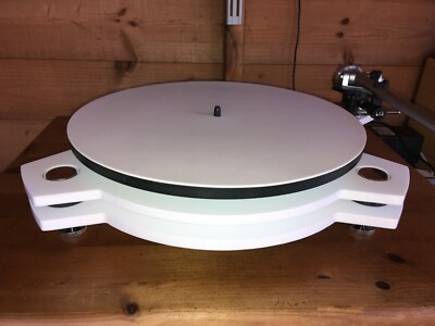 NEU SRM TECH AZURE IN REINEM WEISS - HERVORRAGENDER PLATTENSPIELER ZUM DIY MIT REGA-TEILEN!