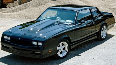 1980 CHEVROLET MONTE CARLO SS (HOOD SCOOP) POSTER 24 X 36 INCH SWEET