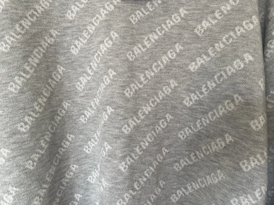 BALENCIAGA Logo-Jacquard Knitted Crewneck Sweater RRP£1050 Fast Shipping🚚✅🚚 - Image 4 of 4