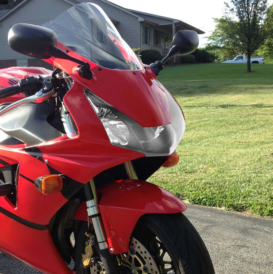 Faro con soportes de carenado superior aptos para Honda CBR954RR CBR 954RR 02-03 Foto 3 de 4