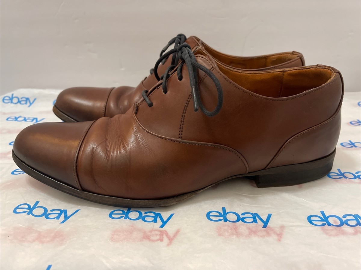 Wolf & Shepherd Oxford Closer Cap Toe Maple Tan Calfskin 
