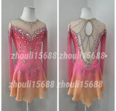 High-end custom figure skating show costumes Figure skating show