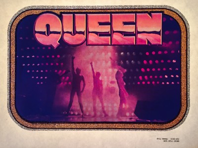 80s QUEEN Freddie Mercury Flash Gordon Highlander rock band vTg t-shirt iron-on