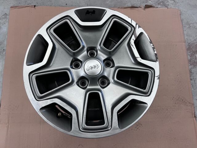 Jeep Wrangler Rubicon/Sahara 17-inch. OEM Rims - Black for sale online |  eBay