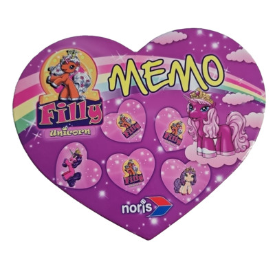 EB1657 Memo - Filly - Memory - Gesellschaftsspiel - Familienspiel