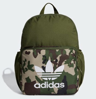 Camo Backpack Adidas Originals Big Logo Black Backpack BAPE