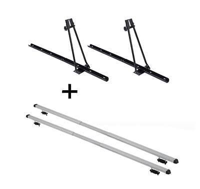 2x Fahrradträger ORION+Dachträger RAPID für Volkswagen Tiguan 5N 5Türer 07-16