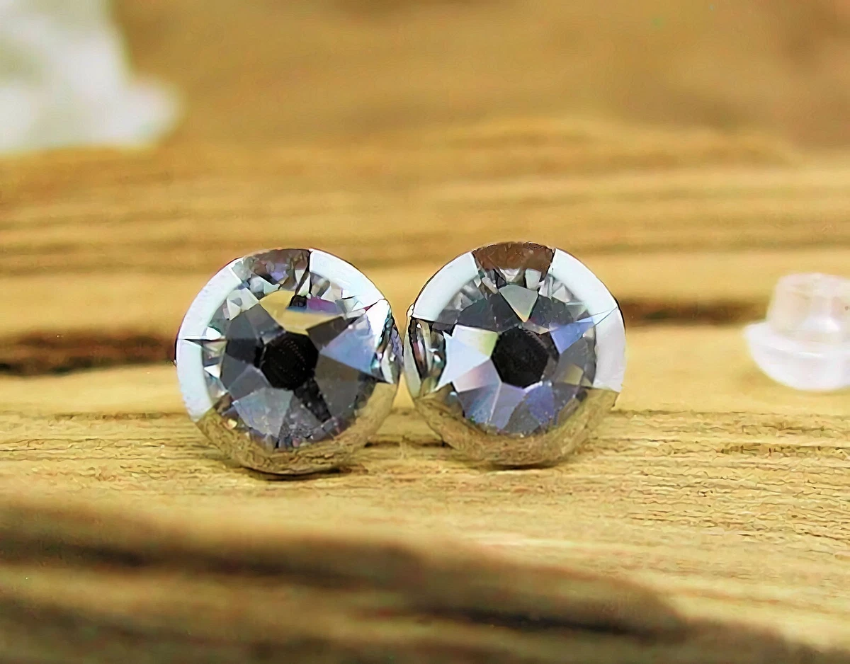 Swarovski earrings hotsell ebay