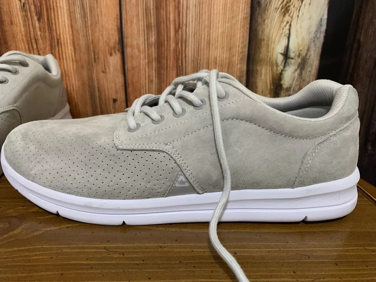 Travis Mathew Cuater Heather Gray Knit Suede Golf Sneaker Shoes Size 11 NEW