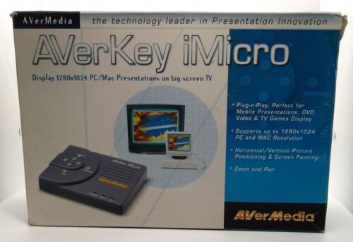 AVERMEDIA AVerKey Display Converter iMicro K0C3 PC/Mac to TV Video 1280 x 1024 - Picture 4 of 6