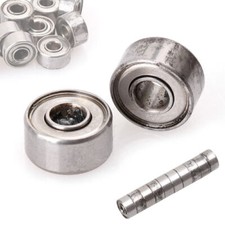 10PCS 693ZZ Miniature Ball Bearings 3 8 4mm Small Double Shielded Ball Bearings