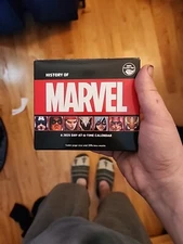 Trends International Marvel - History of Marvel 2025 Day-at-a-Time Box Calendar
