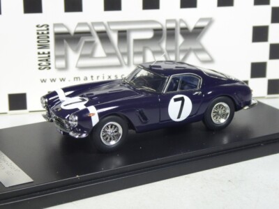 (KI-01-39) Matrix Ferrari 250 GT Passo Corto #7 Stirling Moss 1960, 1:43 in OVP