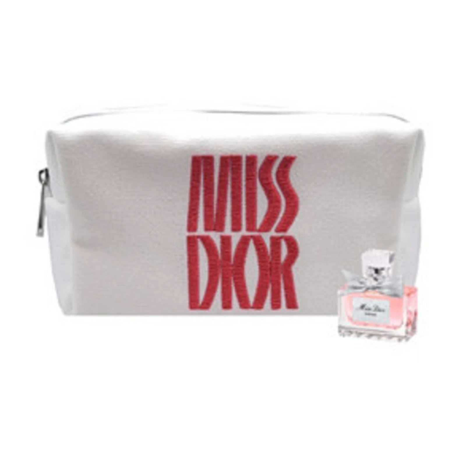 Pochette cosmétique blanche DIOR Miss Dior
