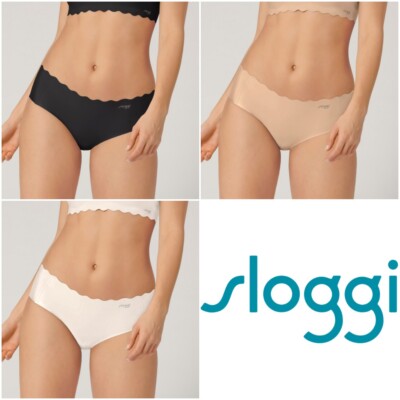 Sloggi Women's Zero Feel Wavy Hipster Briefs Knickers 10207965