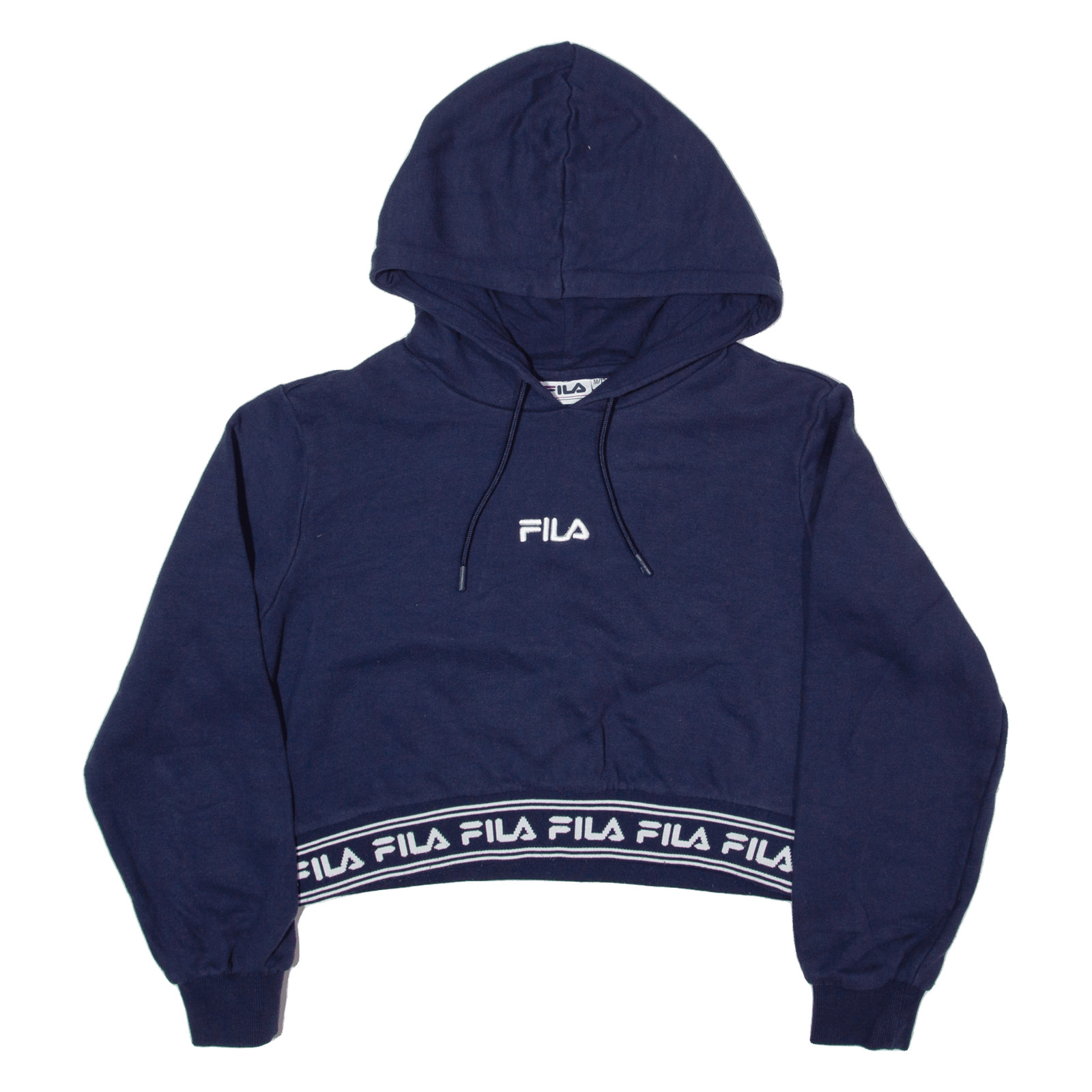 FILA Felpa con cappuccio donna blu M