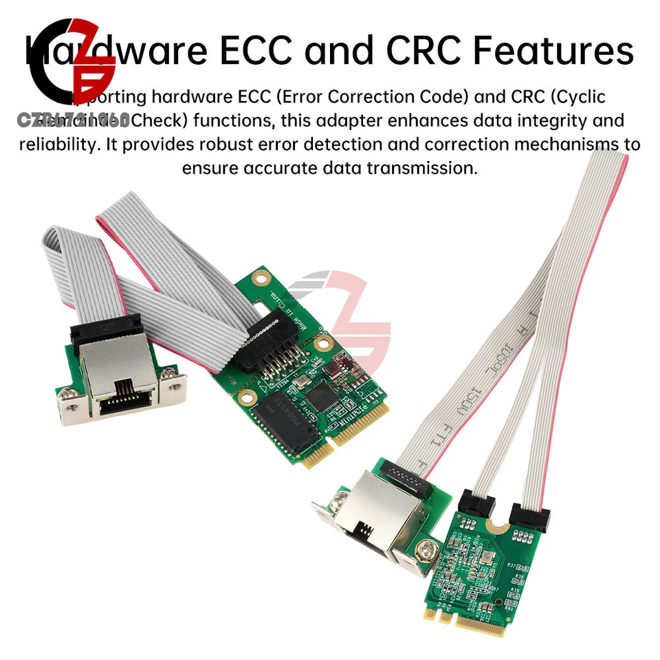 M.2 Key A+E/PCI-E 2.5G Gigabit Ethernet Network Lan Card 1000Mbps RTL8125BG Chip - Image 3 of 4