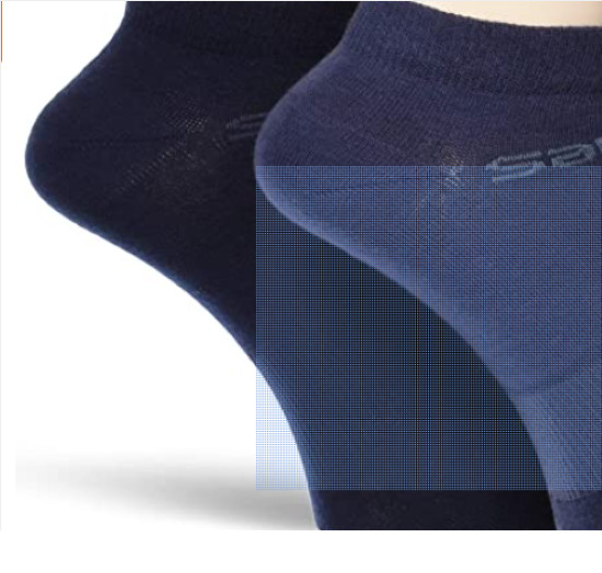 Salomon Standard Socks, Hiking Festival  Mood Indigo/Dk Denim  2 Pair Medium