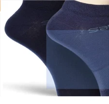 Salomon Standard Socks, Hiking Festival  Mood Indigo/Dk Denim  2 Pair Medium