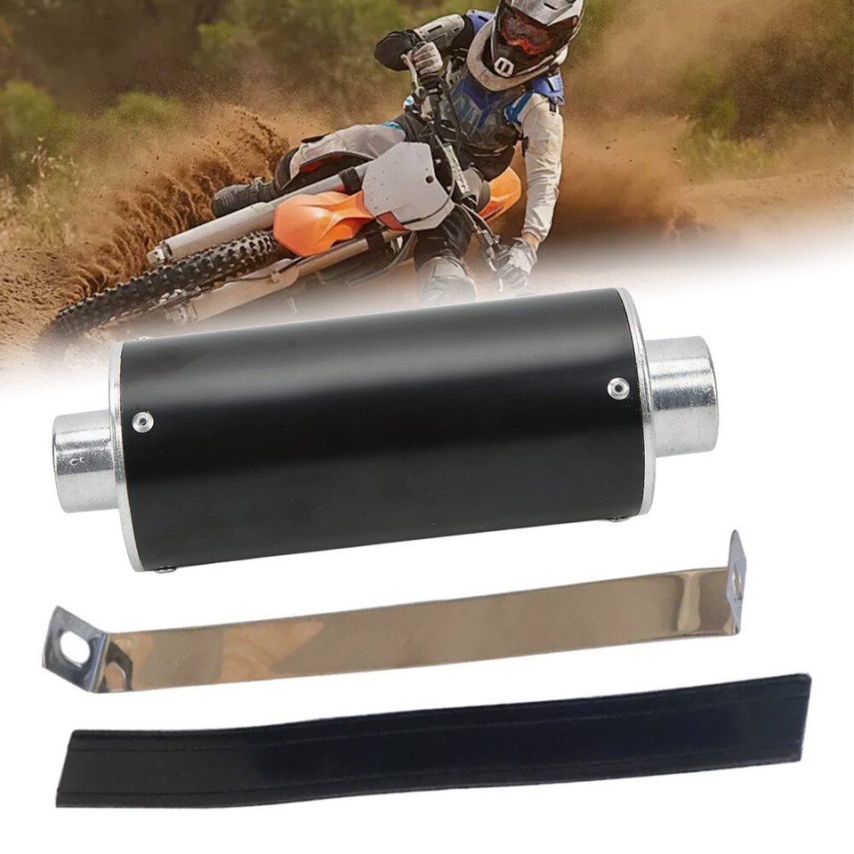 25mm Muffler Exhaust Pipe 90cc 110cc 125cc PIT Quad Dirt Bike ATV Dune Buggy - Foto 8