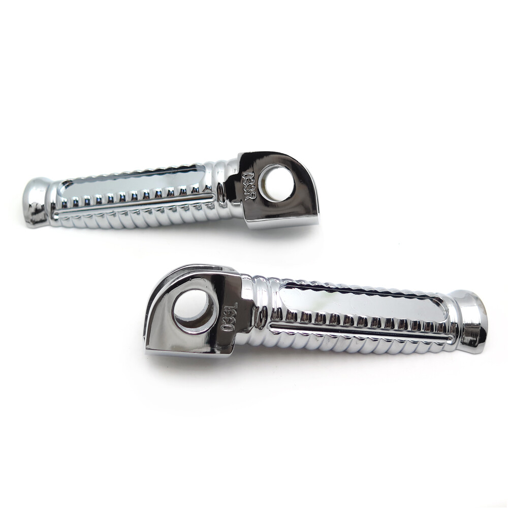 Chrome FootPeg For Kawasaki ZX-6R 636RR Z750 ZZR 750 ZX-9R