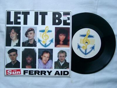 FERRY AID - Let It Be 7'' - AID 1 - 1987 UK b