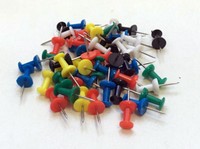 50 Pinnadeln Pinwandnadeln Pinwand Nadeln Heftzwecken Markiernadeln Pinnnadeln