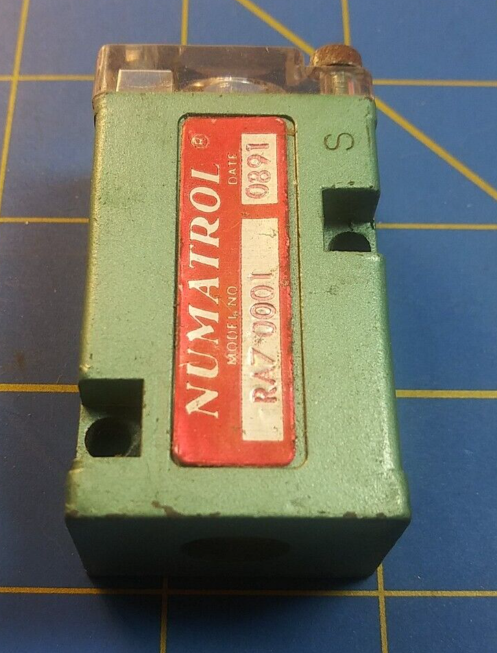 NUMATICS NUMATROL RELAY VALVE RA70001 eBay