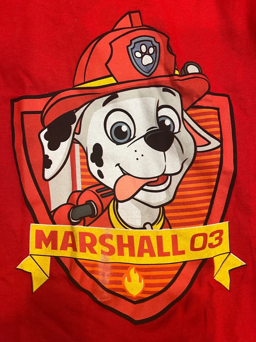 Paw Patrol Marshall Red Toddler xtra small T Shirt NEW eBay