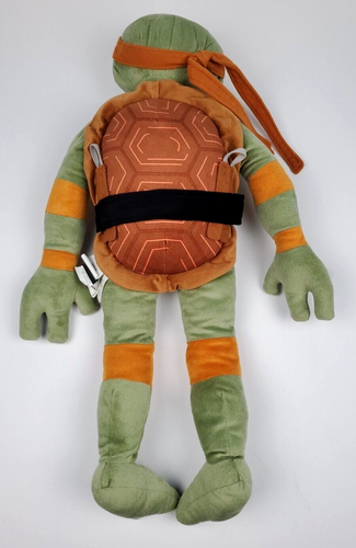 Teenage Mutant Ninja Turtles Mutant Mayhem Michelangelo Plush 26" LG TMNT 2023 - Picture 5 of 12