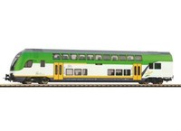 Piko 58807, Doppelstock Steuerwagen, Koleje Mazowieckie, Neu & Ovp, H0