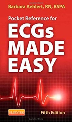 Pocket Reference for ECGs Made Easy Paperback Barbara J. Aehlert