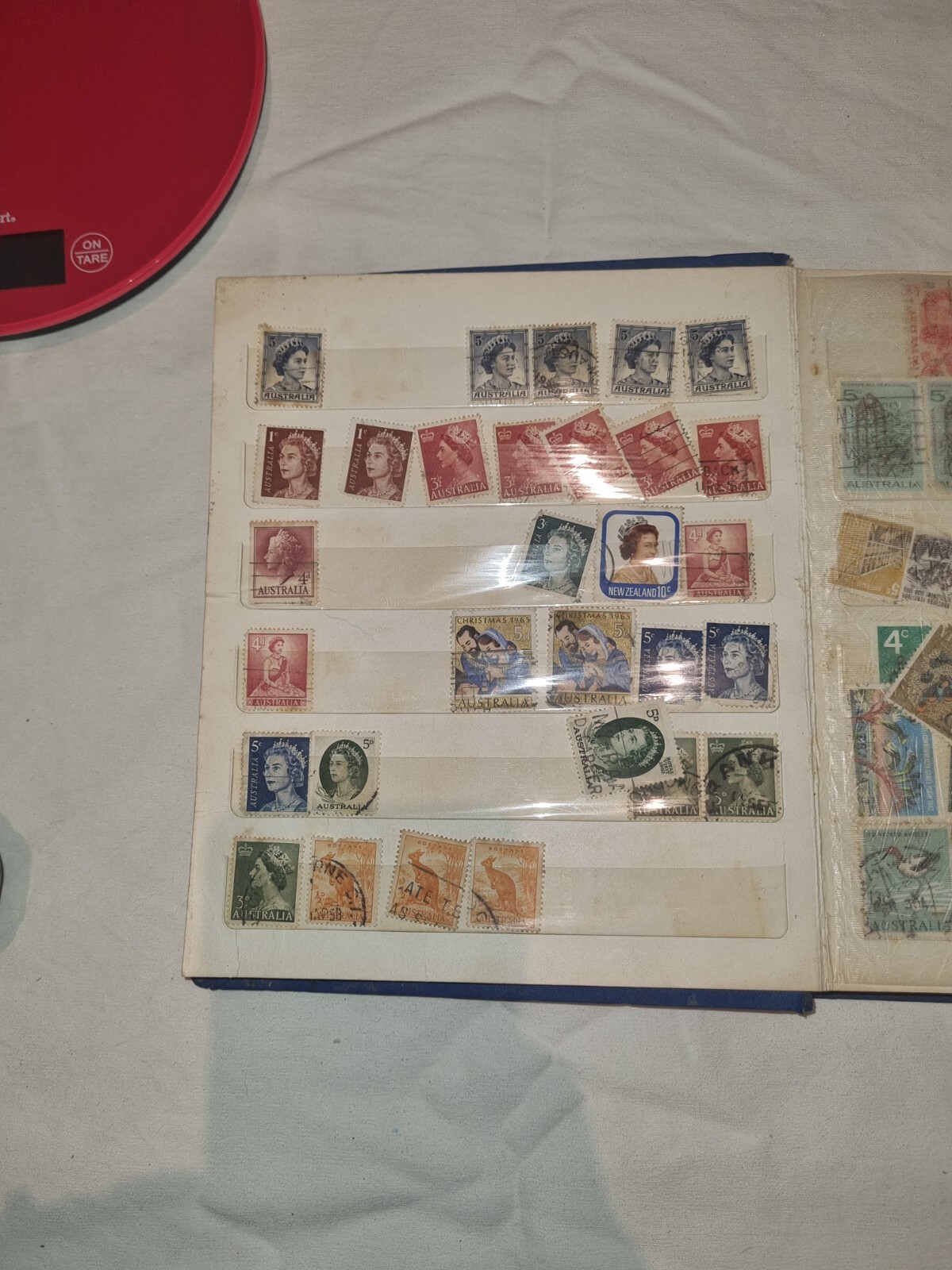 Old Stamp Album With Allsorts Of Different Collectable Stamps eBay