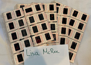 GOOD MORNING AMERICA LISA MCREE ORIG VINTAGE PHOTOS 35MM SLIDE TRANSPARENCY #845