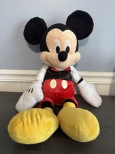 2016 Mickey Mouse Plush 20 Black Vest And Red Bow - Disney - Just Play