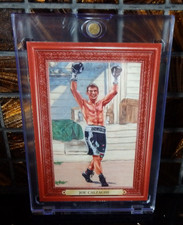 2011 Mecca Cigarettes RARE JOE CALZAGHE 46-0 w/32 KO's Sport Kings BOXING GOAT