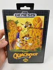 New ListingSega Genesis Disney Quackshot Starring Donald Duck CIB Complete game case & manu
