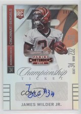 2014 Panini Contenders Championship Ticket 8/99 James Wilder Jr #137 Auto 1u6