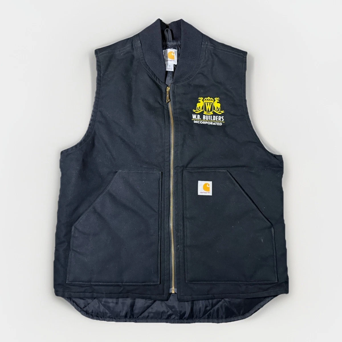 Carhartt Duck Vest In Men's Coats & Jackets for sale | eBay