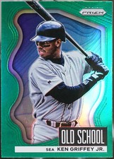 2022 Panini Prizm - Old School Green Prizm #OS-2 Ken Griffey Jr. Baseball NM
