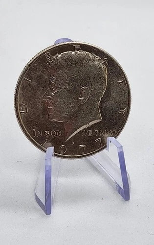 1977-D Kennedy Half Dollar Circulated Good Condition