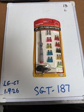 10 Pcs Car Fuses Assortment Kit with Fuse Puller and Circuit Tester - Standar...