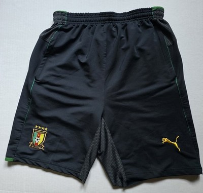 Puma Cameroon National Football Team Soccer Shorts Black Men's Large L