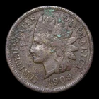 1909-S Indian Cent Penny ---- Nice Details Coin ---- #KK785