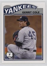 2021 Topps UK Edition 1978-79 Redux Gerrit Cole #SR-20 b4d