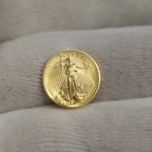 2007 US Gold Eagle  1/10th $5 oz Nice Unc