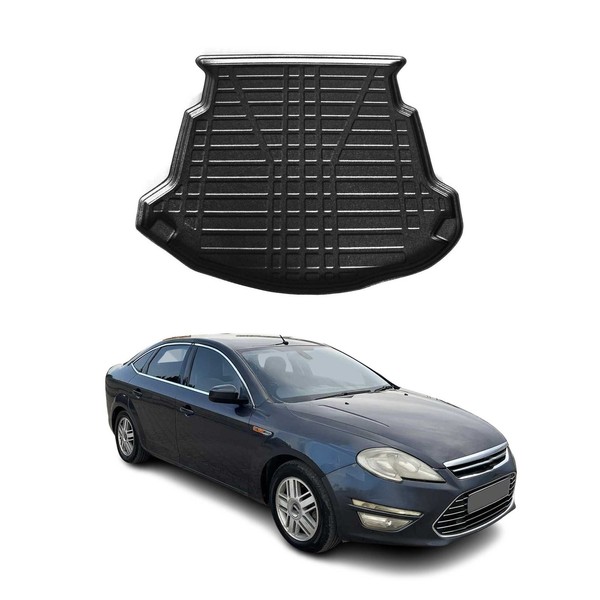 Kofferraumwanne Laderaumwanne FüR Ford Mondeo Mk4 Liftback 2007-2014 Gummi-image
