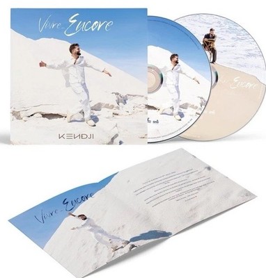 Kendji Girac Vivre... Encore CD 2025 Vivre Amazon France exclusive Ships USA