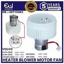 NEW HEATER BLOWER MOTOR FAN FOR VOLVO S60 384 S80 V70 285 XC90 275 XC70 XC90